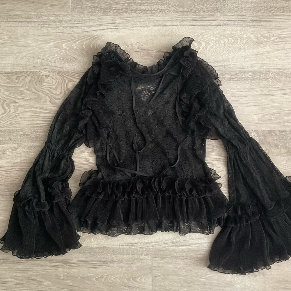 Romance was born hocus pocus lace blouse - Picture 5 of 12